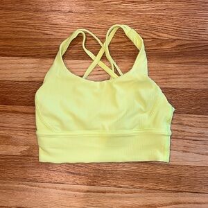 Lululemon energy bra long line ribbed